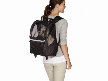 CR On the Go Rolling Backpack Blk Online Sale