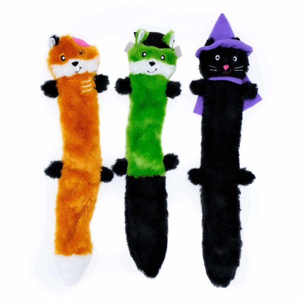 ZippyPaws Halloween Skinny Peltz 3Pack Large Discount