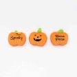 ZippyPaws Halloween Miniz 3Pack Pumpkins For Sale