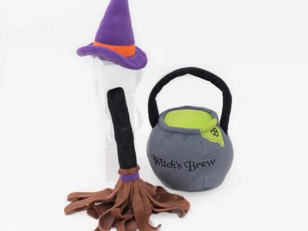 ZippyPaws Halloween Costume Kit Witch Supply