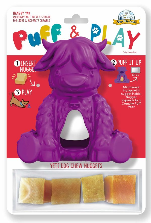 Yeti Dog Chew Puff & Play Hangry Yak For Cheap