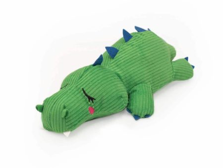 ZippyPaws Snooziez with Shhhqueaker - Alligator For Discount