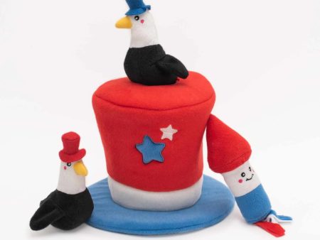 ZippyPaws Zippy Burrow - Americana Top Hat Supply