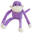 ZippyPaws Spencer Crinkle Monkey Purple Small Hot on Sale