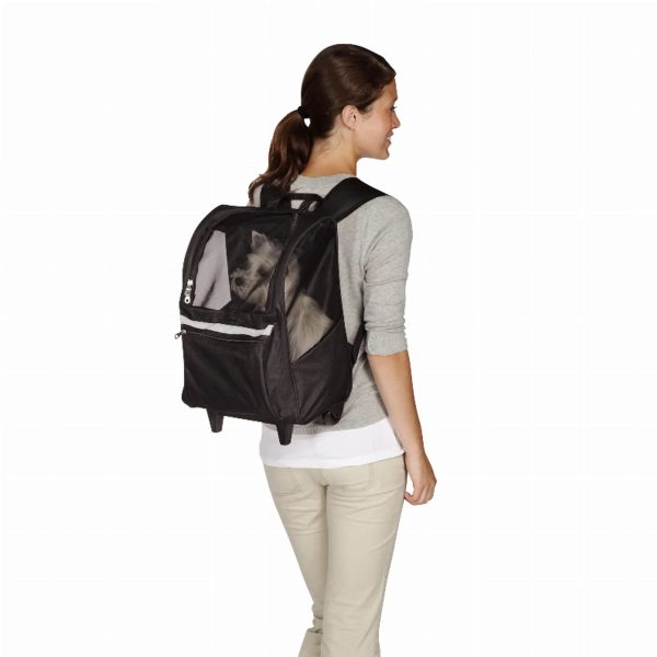 CR On the Go Rolling Backpack Blk Online Sale