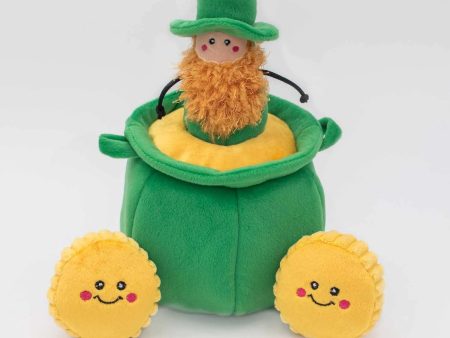 ZippyPaws St. Patrick s Burrow Pot of Gold Online Hot Sale