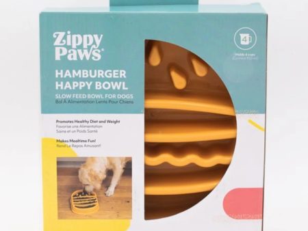 ZippyPaws Happy Bowls - Hamburger Supply