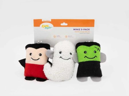 ZippyPaws Halloween Miniz Monsters (3pack) Discount