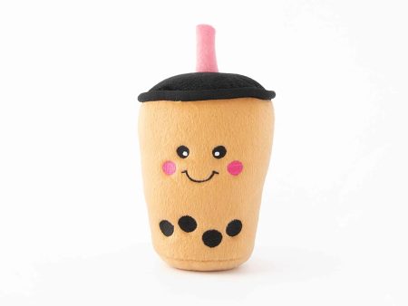 ZippyPaws NomNomz - Boba Milk Tea Fashion