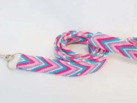 Pink Handmade Wayuu Pet Leash Online Hot Sale