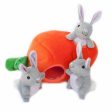 ZippyPaws Burrow Bunny  n Carrot Supply