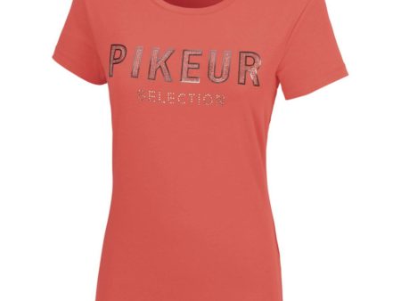 Pikeur Shirt Vida Coral Red Online now