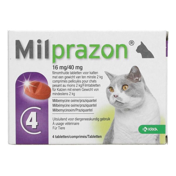 Milprazon Entwurmungsmittel Katze 16mg Hot on Sale